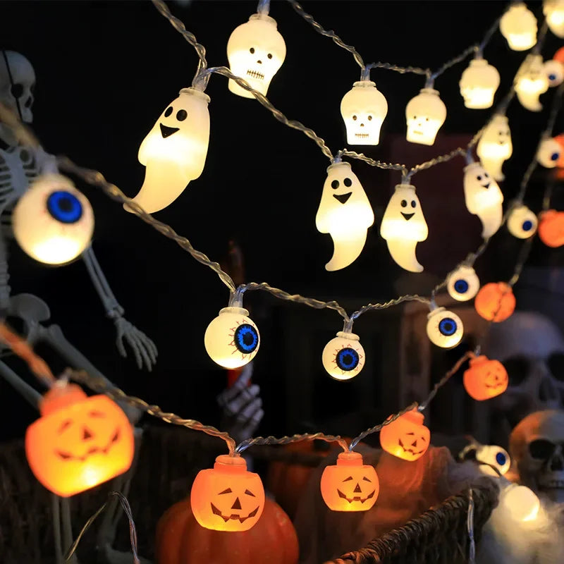 Luzes decorativas do halloween